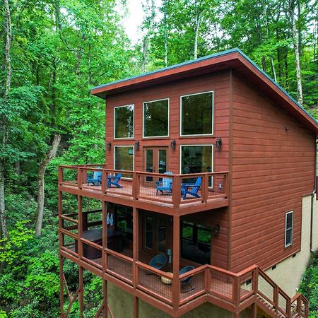 New Cozy Mountain Cabin Hot Tub Near Downtown Gatlinburg Exterior photo